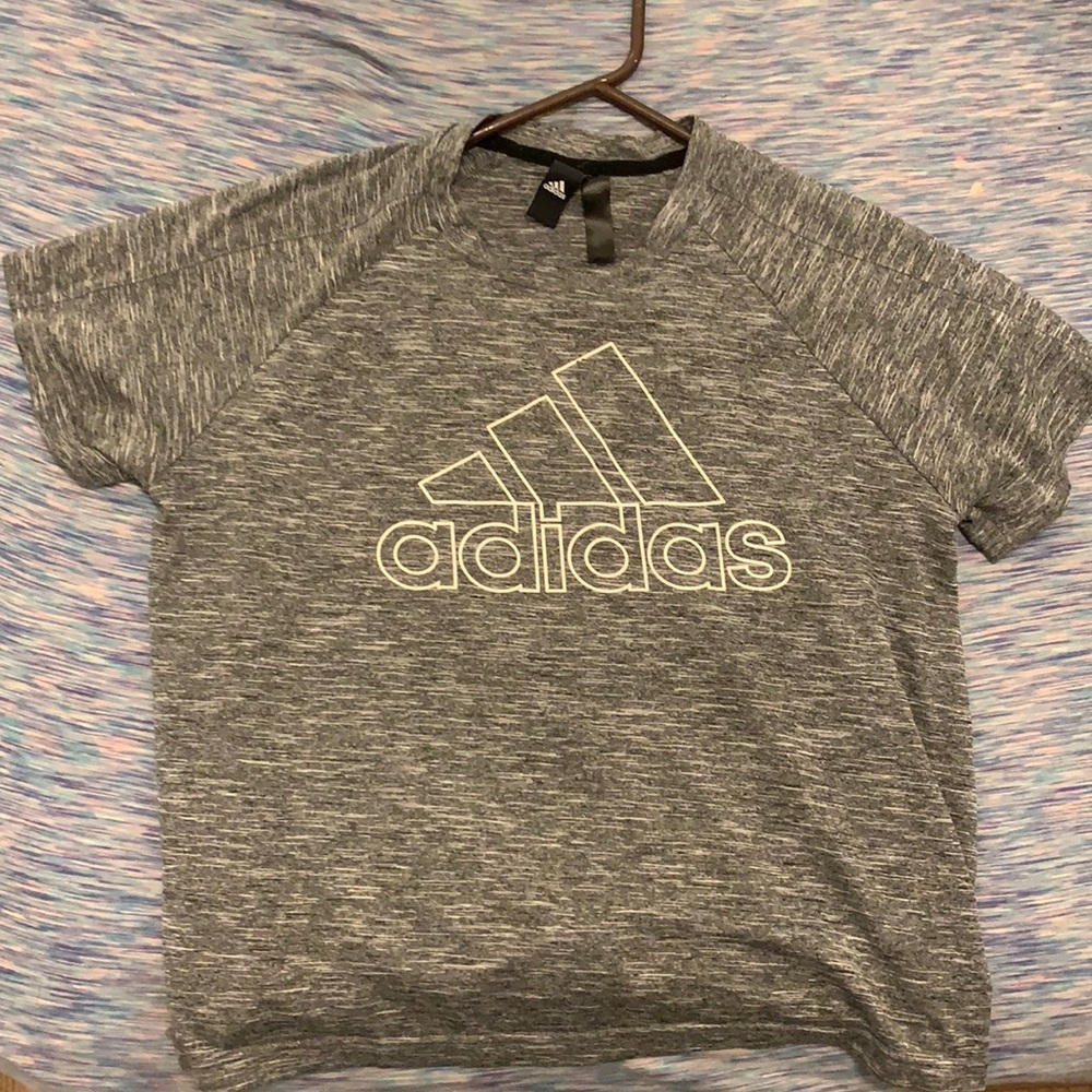 Grey Adidas Top